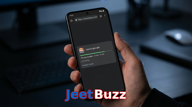 Main screen of JeetBuzz apk page for PK players